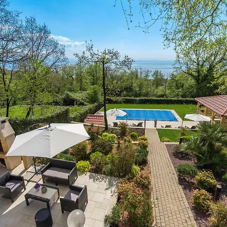 Villa Bona Ventura With Sea View Near Opatija Icici