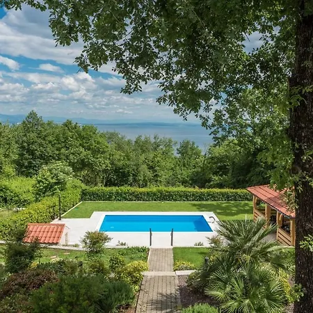 Bona Ventura With Sea View Near Opatija Villa